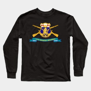 15th Infantry Regiment - DUI w Br - Ribbon X 300 Long Sleeve T-Shirt